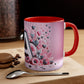 Blooming A: Floral Delight coffee mug, 11oz