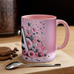 Blooming A: Floral Delight coffee mug, 11oz