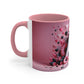 Blooming A: Floral Delight coffee mug, 11oz