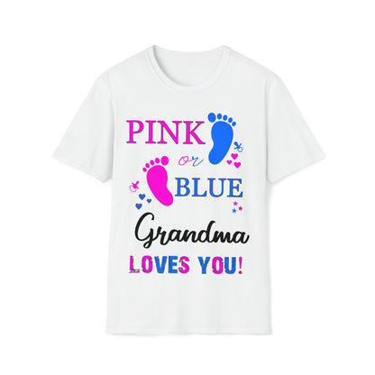 GENDER REVEAL GRANDMA LOVES YOU