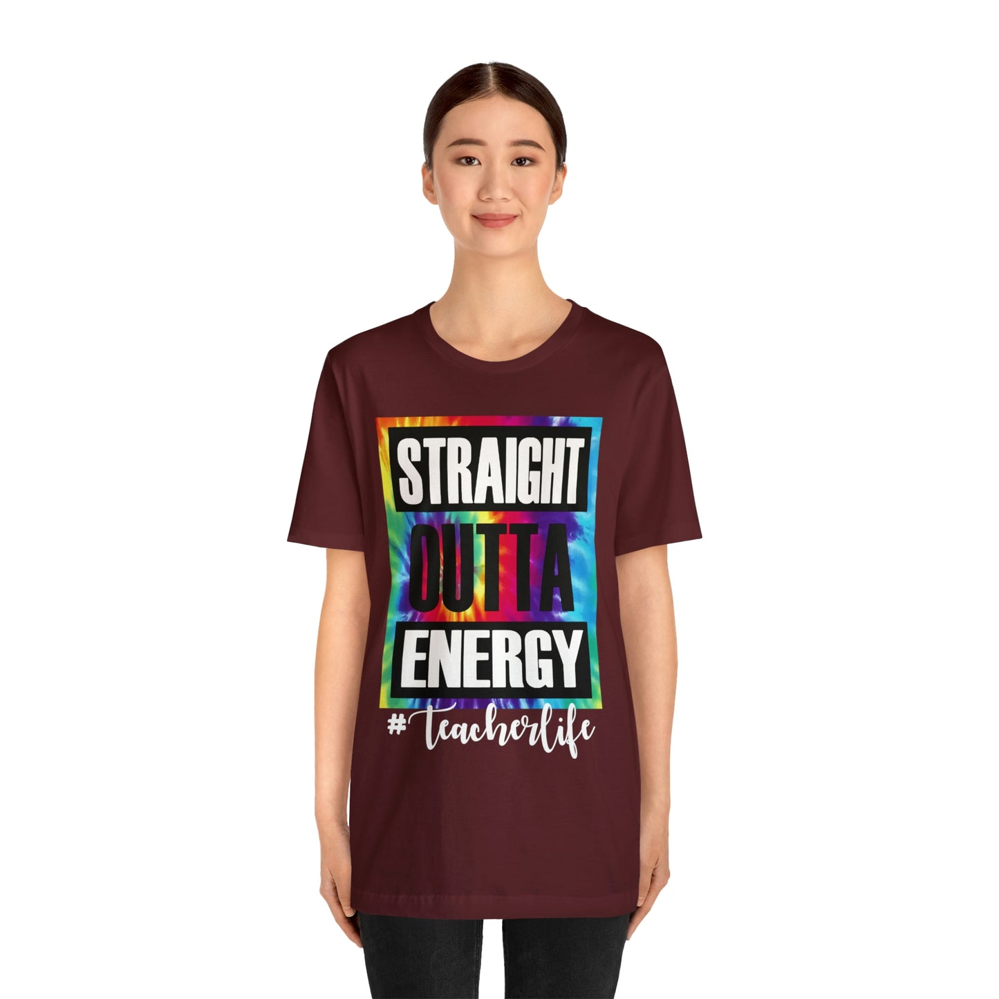 Teacher Straight Outta Energy Teacher Life Shirt, Teacher Appreciation, Daycare Faculty Gift