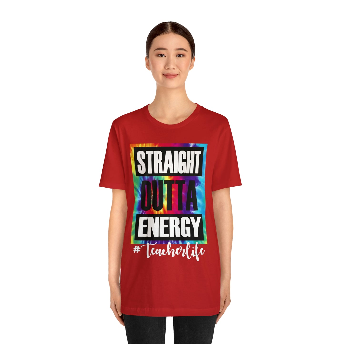 Teacher Straight Outta Energy Teacher Life Shirt, Teacher Appreciation, Daycare Faculty Gift