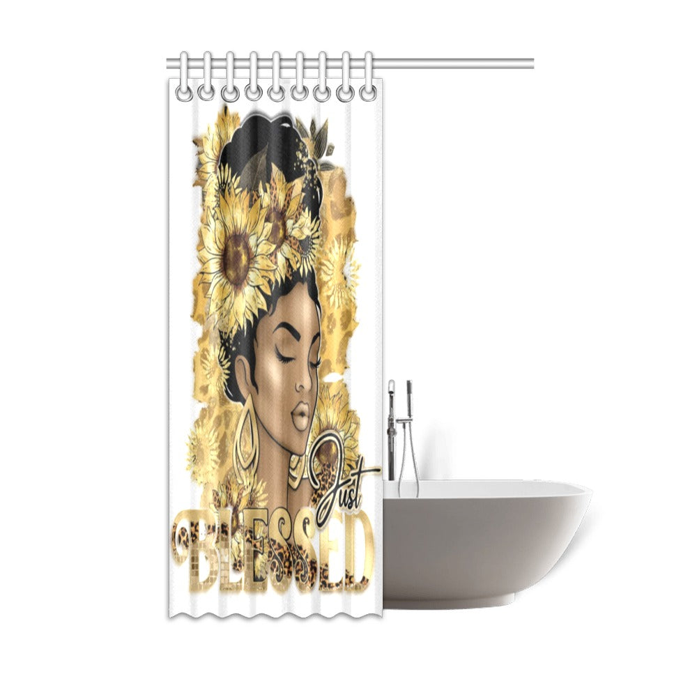 Blessed Shower Curtain 48"x72"