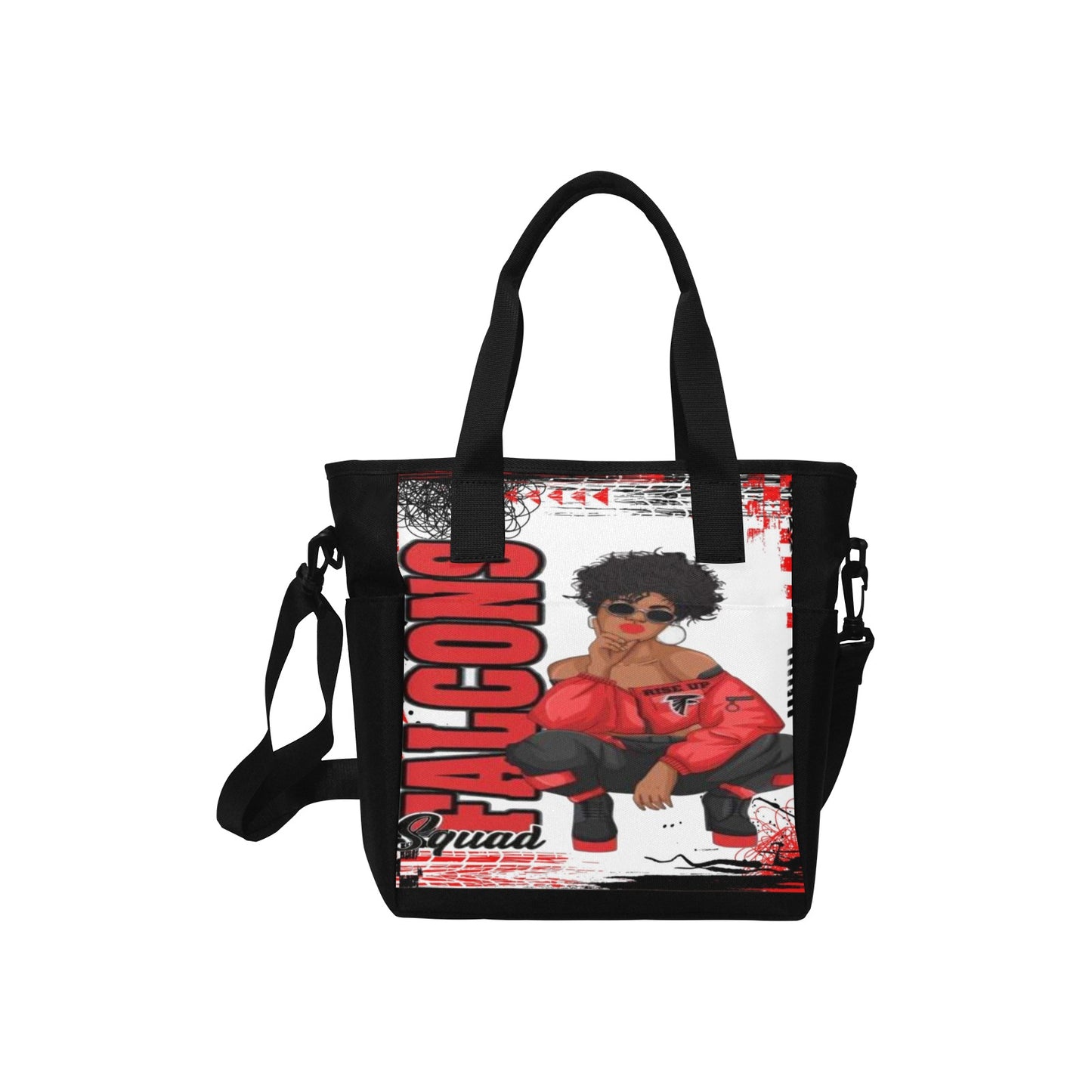 Falcon Squad Tote Bag with Shoulder Strap