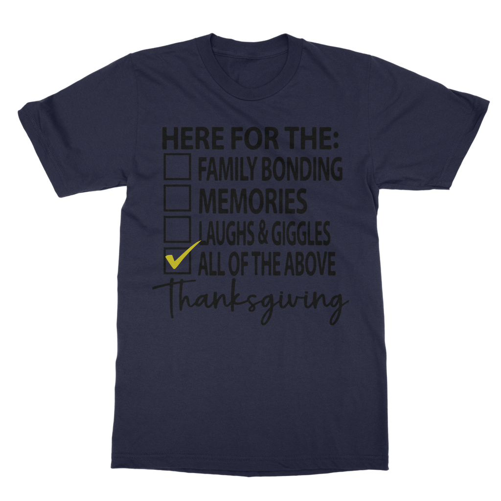 THANKSGIVING Classic Heavy Cotton Adult T-Shirt