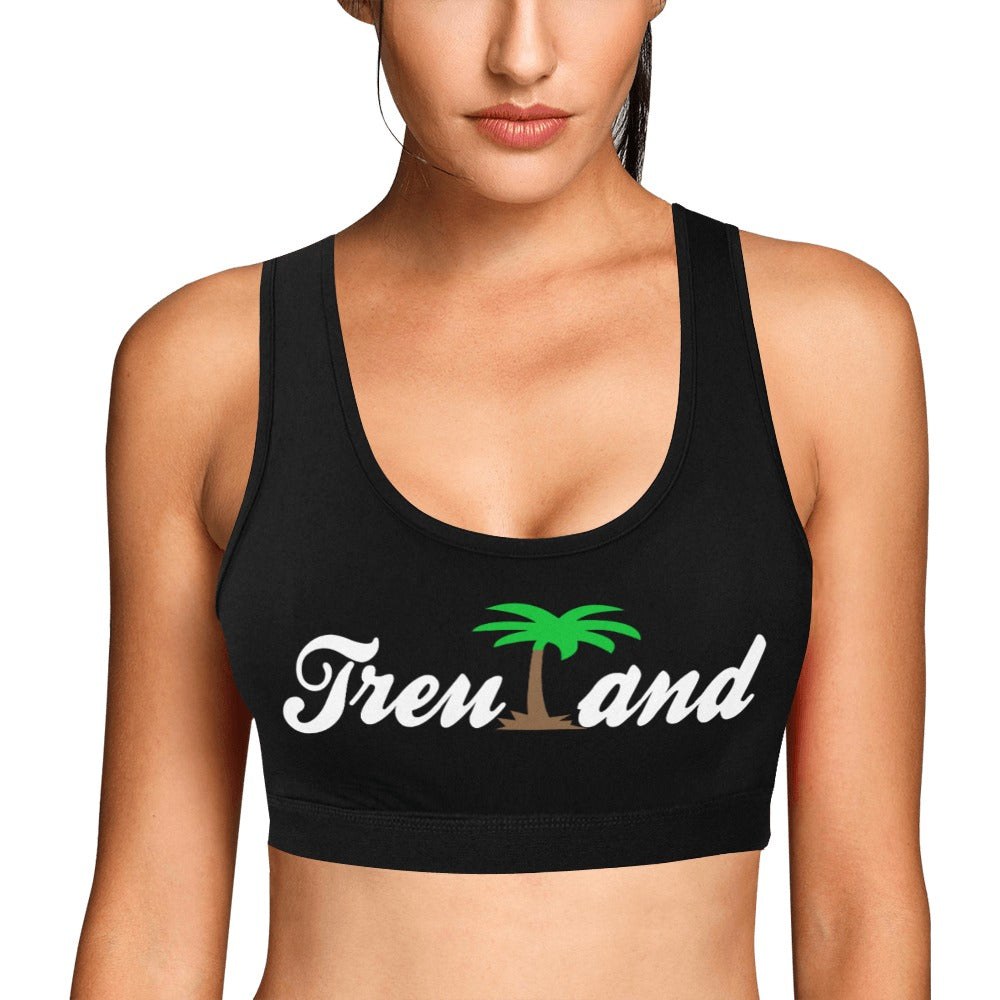 TRUELAND Women's All Over Print Sports Bra (Model T52)