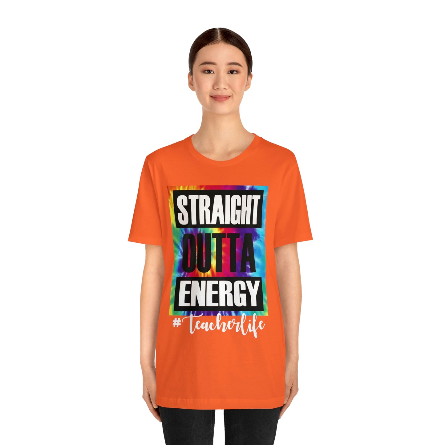 Teacher Straight Outta Energy Teacher Life Shirt, Teacher Appreciation, Daycare Faculty Gift