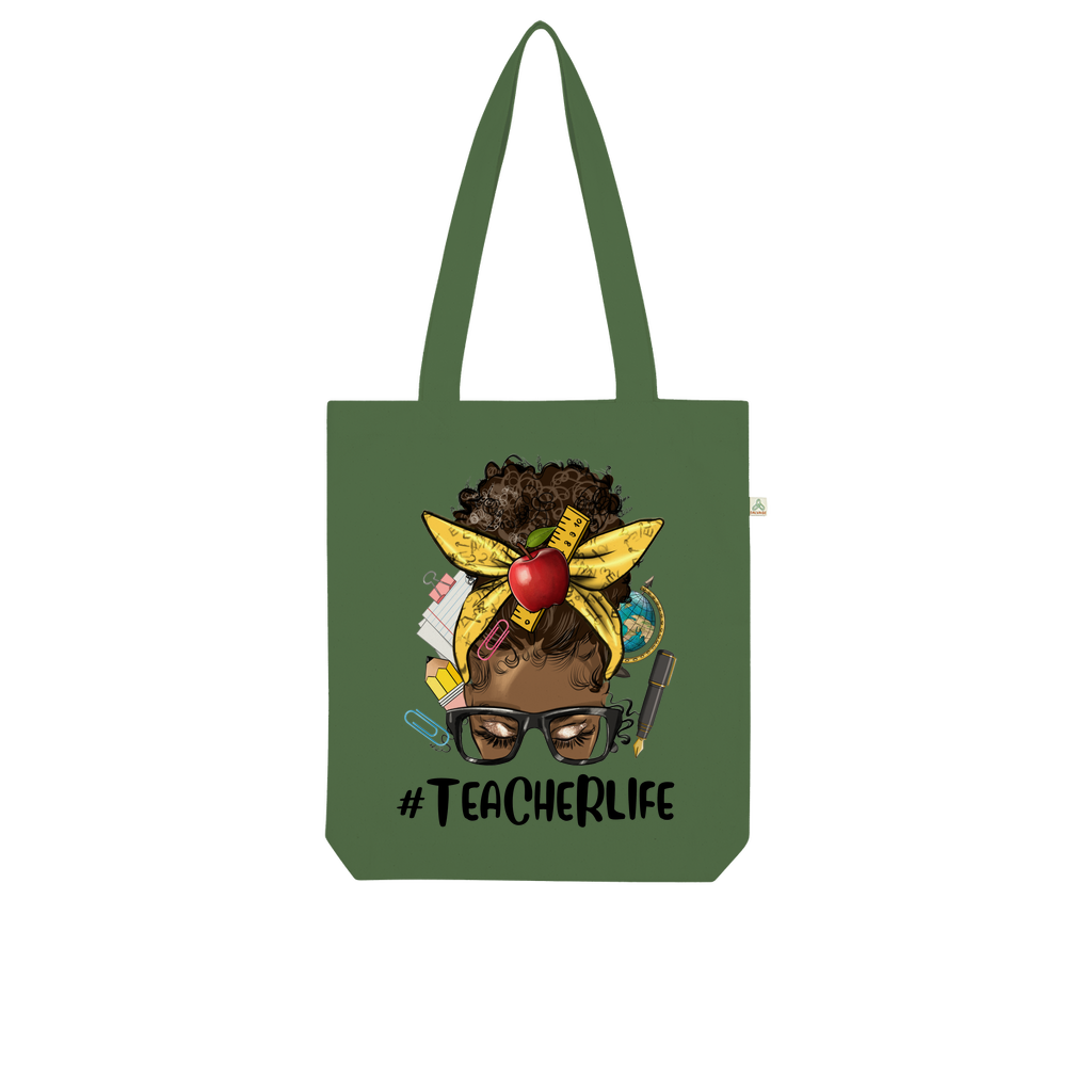 TEACHER LIFE Organic Tote Bag