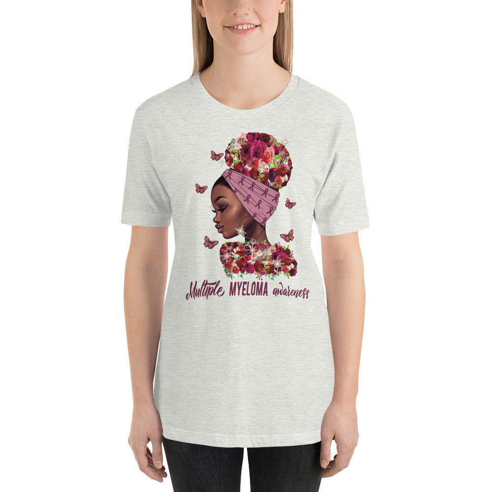 Myeloma Cancer Awareness Short-Sleeve Unisex T-Shirt