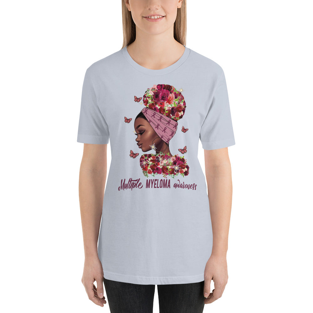 Myeloma Cancer Awareness Short-Sleeve Unisex T-Shirt