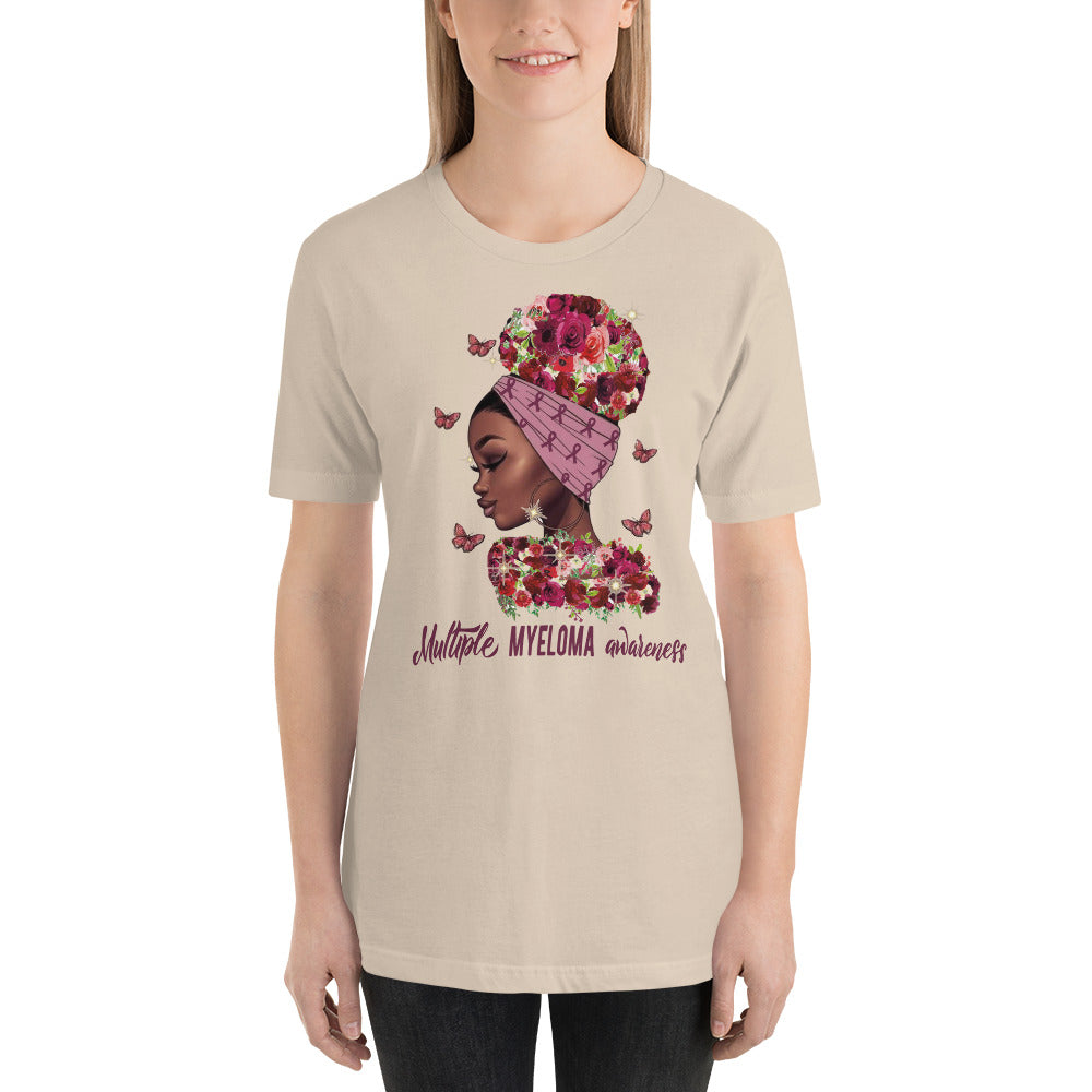 Myeloma Cancer Awareness Short-Sleeve Unisex T-Shirt